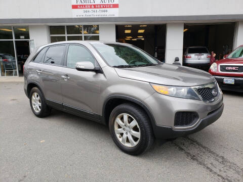 2013 Kia Sorento for sale at Landes Family Auto Sales in Attleboro MA