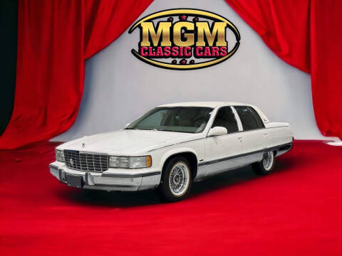 1996 Cadillac Fleetwood for sale at MGM CLASSIC CARS in Addison IL