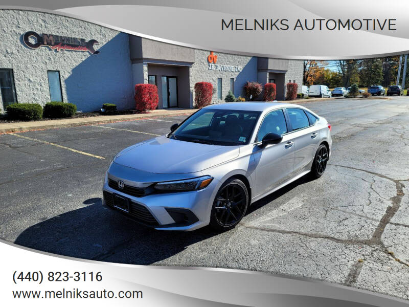 2022 Honda Civic for sale at Melniks Automotive in Berea OH