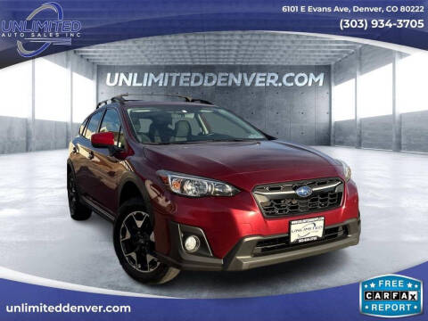 2019 Subaru Crosstrek for sale at Unlimited Auto Sales in Denver CO