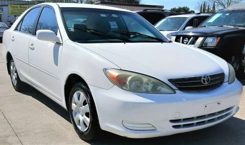 2004 Toyota Camry for sale at TEXAS MOTOR CARS in Houston TX