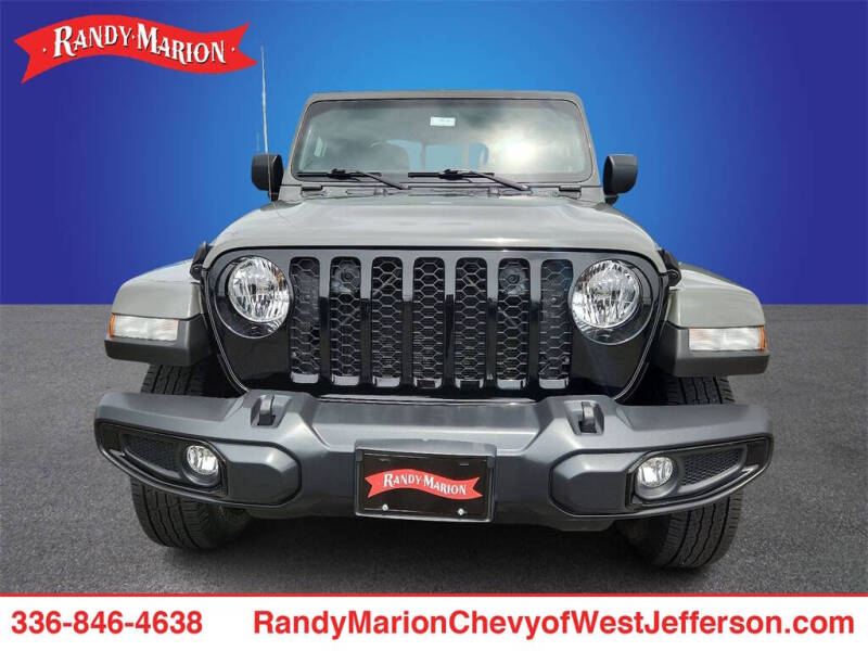 Used 2021 Jeep Gladiator WILLYS with VIN 1C6HJTAG5ML615037 for sale in West Jefferson, NC