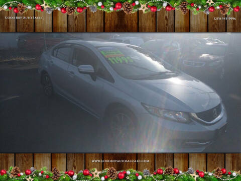 2014 Honda Civic for sale at Good Buy Auto Sales in Philadelphia PA