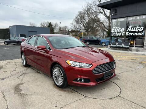 2014 Ford Fusion for sale at Elite Auto Sales in Toledo OH