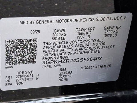 2025 Honda Prologue Elite