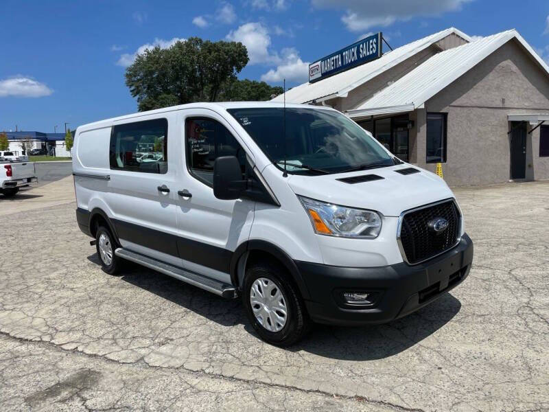 Used 2023 Ford Transit Van Base with VIN 1FTBR1Y8XPKA51597 for sale in Marietta, GA