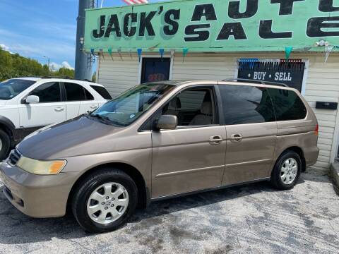 2003 Honda Odyssey for sale at Jack's Auto Sales in Port Richey FL