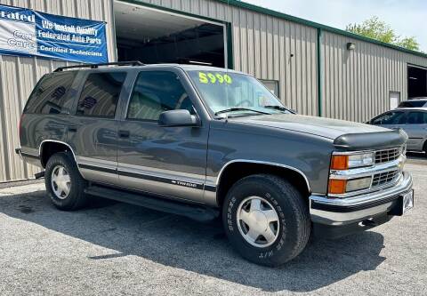 1998 Chevrolet Tahoe for sale at Miller's Autos Sales and Service Inc. in Dillsburg PA