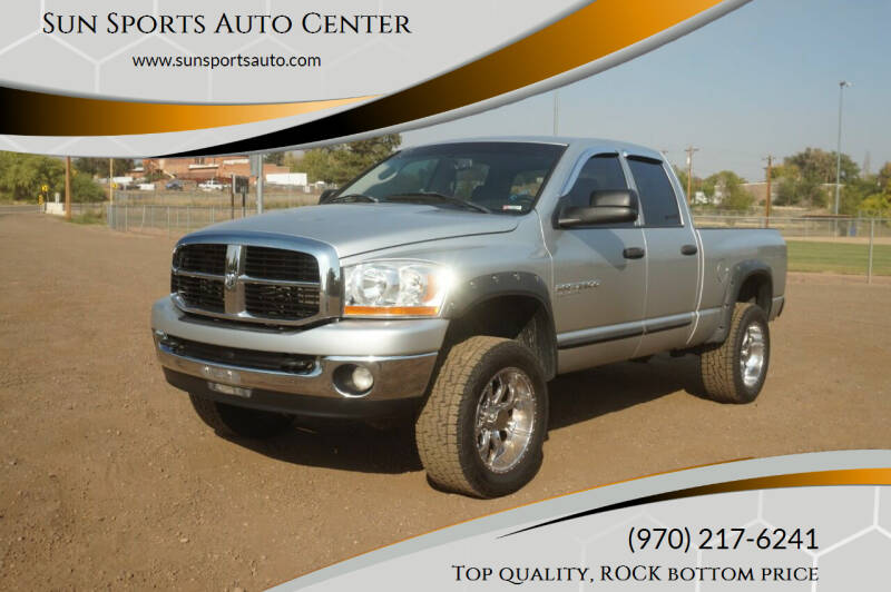 2006 Dodge Ram Pickup 2500 for sale at Sun Sports Auto Center in Loveland CO