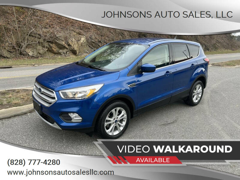 2019 Ford Escape for sale at Johnsons Auto Sales, LLC in Marshall NC