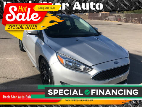 2016 Ford Focus for sale at ROCK STAR TRUCK & AUTO LLC in Las Vegas NV