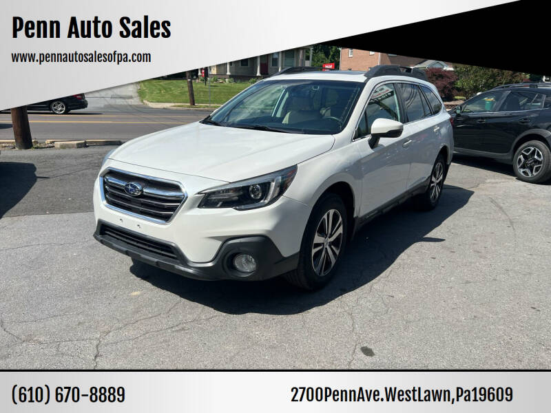 2018 Subaru Outback for sale at Penn Auto Sales in West Lawn PA