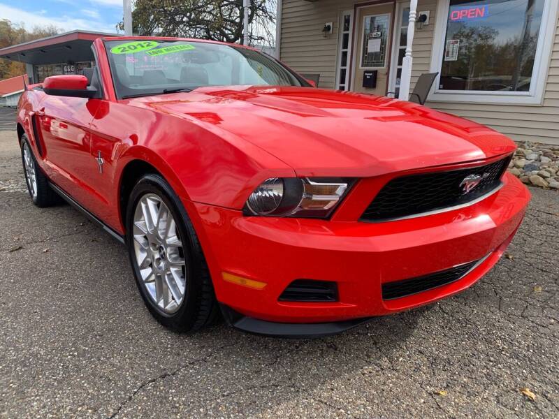 2012 Ford Mustang for sale at G & G Auto Sales in Steubenville OH