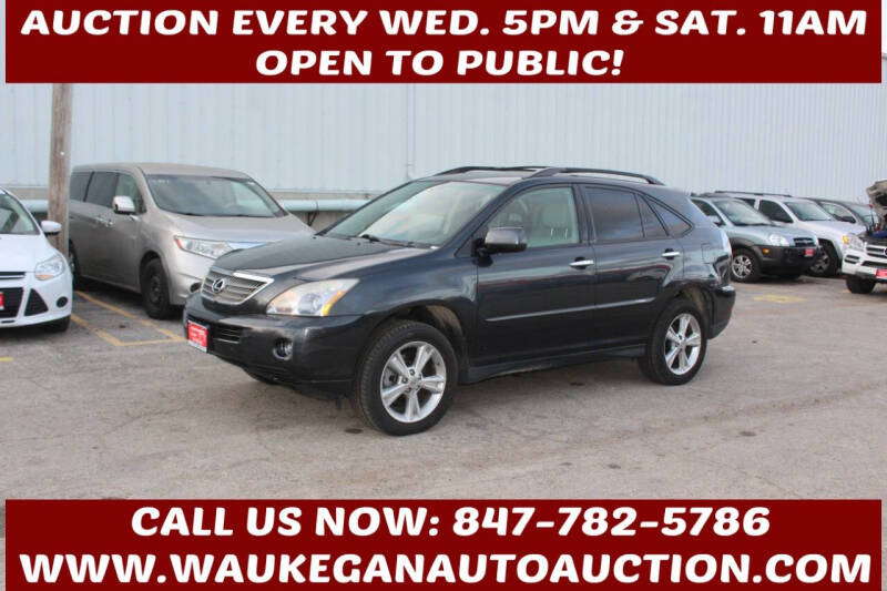 2008 Lexus RX 400h for sale at Waukegan Auto Auction in Waukegan IL