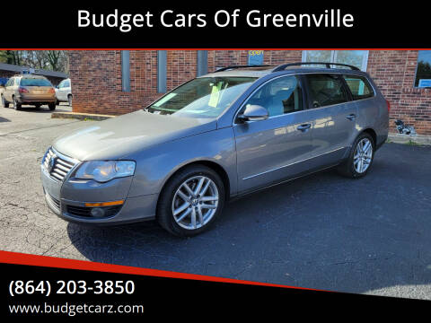 2008 Volkswagen Passat for sale at Budget Cars Of Greenville in Greenville SC