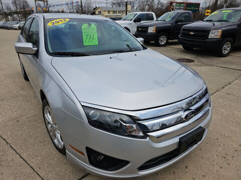 2012 Ford Fusion for sale at Kachar's Used Cars Inc in Monroe MI