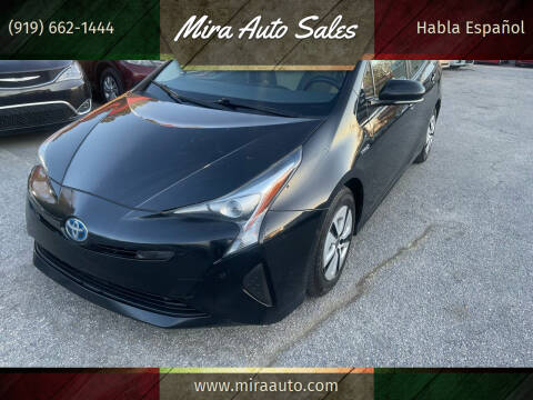 2018 Toyota Prius for sale at Mira Auto Sales in Raleigh NC