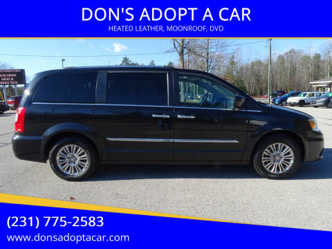 2016 Chrysler Town and Country for sale at DON'S ADOPT A CAR in Cadillac MI