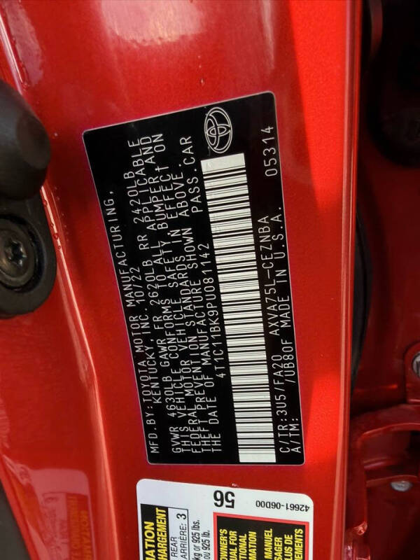 2023 Toyota Camry LE