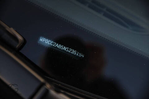 2022 Porsche 718 Boxster Spyder