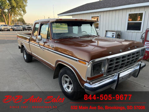 1978 Ford F-150 for sale at B & B Auto Sales in Brookings SD