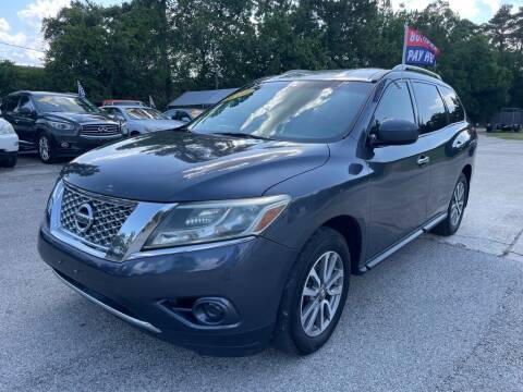 2013 Nissan Pathfinder for sale at AUTO WOODLANDS in Magnolia TX
