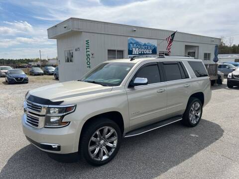 2015 Chevrolet Tahoe for sale at Mountain Motors LLC in Spartanburg SC