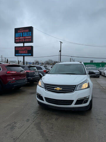 2016 Chevrolet Traverse for sale at PRISTINE AUTO SALES INC in Pontiac MI