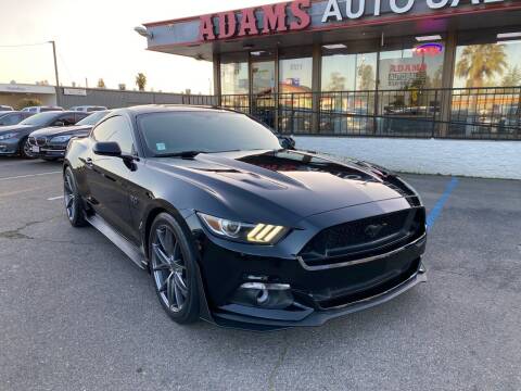 2016 Ford Mustang for sale at Adams Auto Sales CA in Sacramento CA