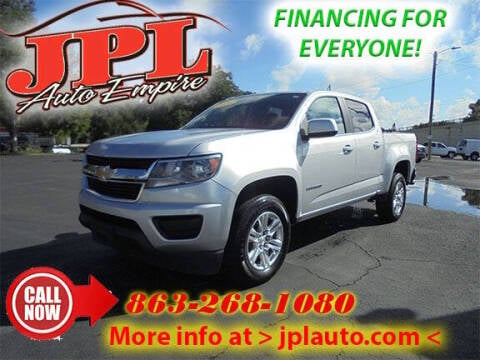 2020 Chevrolet Colorado for sale at JPL AUTO EMPIRE INC. in Lake Alfred FL