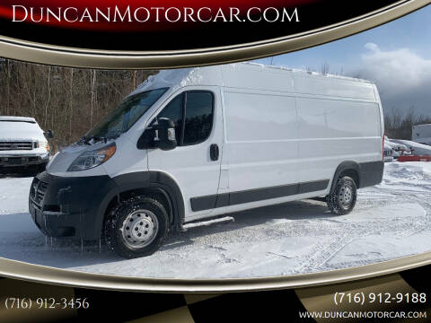 2018 RAM ProMaster for sale at DuncanMotorcar.com in Buffalo NY