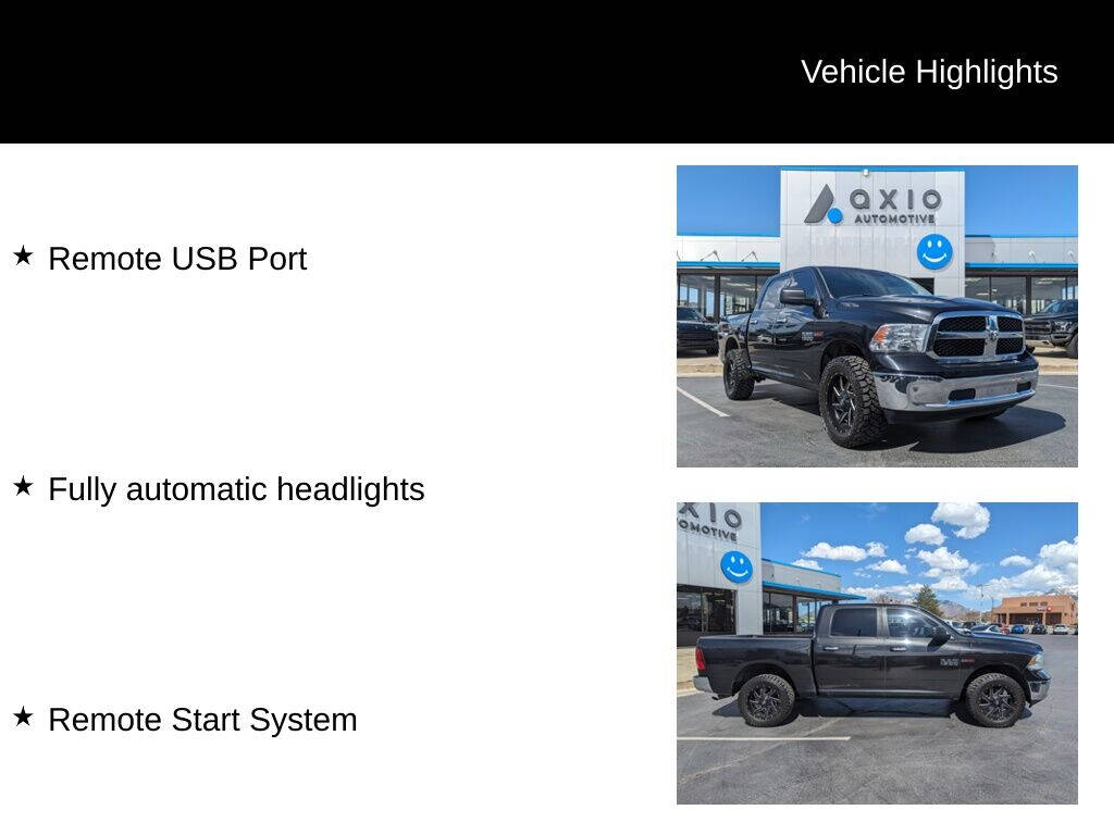 2016 Ram 1500 for sale at Axio Auto Boise in Boise, ID