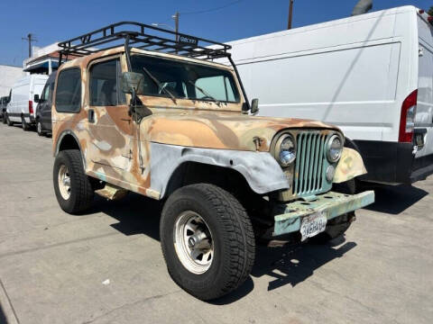 1983 Jeep CJ-7 for sale at Best Buy Quality Cars in Bellflower CA