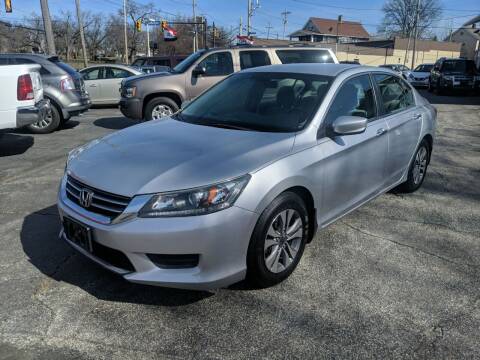 2013 Honda Accord for sale at Richland Motors in Cleveland OH