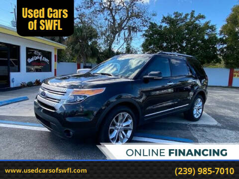 2013 Ford Explorer for sale at Used Cars of SWFL in Fort Myers FL