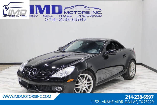 2009 Mercedes-Benz SLK for sale at IMD MOTORS, INC in Dallas, TX