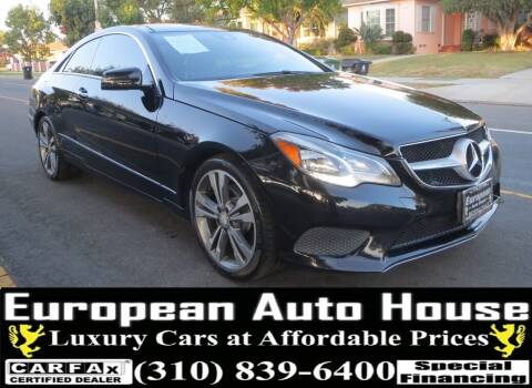 2015 Mercedes-Benz E-Class for sale at European Auto House in Los Angeles CA