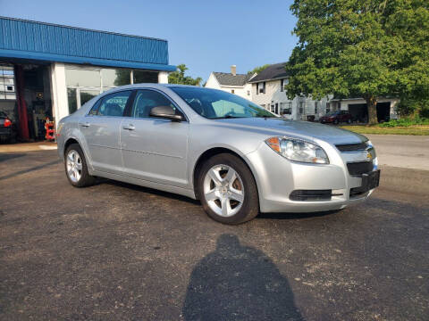 2012 Chevrolet Malibu for sale at ELLENBURG MOTORS LLC in Franklin OH