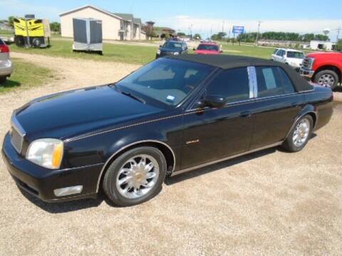 2002 Cadillac DeVille for sale at SWENSON MOTORS in Gaylord MN