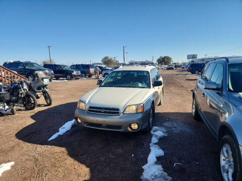 2002 Subaru Outback for sale at PYRAMID MOTORS - Fountain Lot in Fountain CO