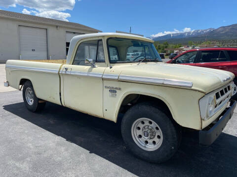 1968 Dodge D200 Pickup for sale at Salida Auto Sales in Salida CO