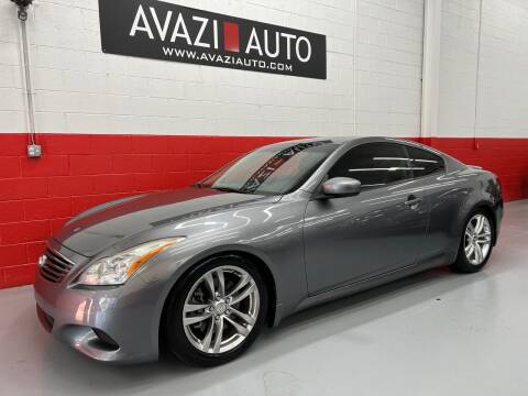 2010 Infiniti G37 Coupe for sale at AVAZI AUTO GROUP LLC in Gaithersburg MD