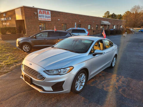 2019 Ford Fusion for sale at ARA Auto Sales in Winston-Salem NC