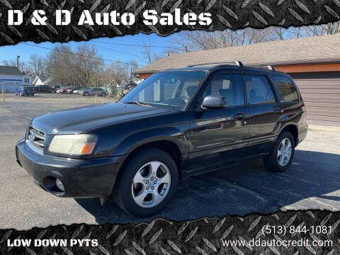 2003 Subaru Forester for sale at D & D Auto Sales in Hamilton OH