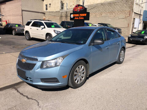 2011 Chevrolet Cruze for sale at STEEL TOWN PRE OWNED AUTO SALES in Weirton WV