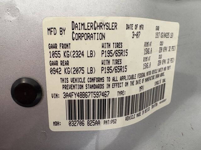 2007 Chrysler PT Cruiser