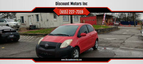 2010 Toyota Yaris for sale at Discount Motors Inc in Nashville TN