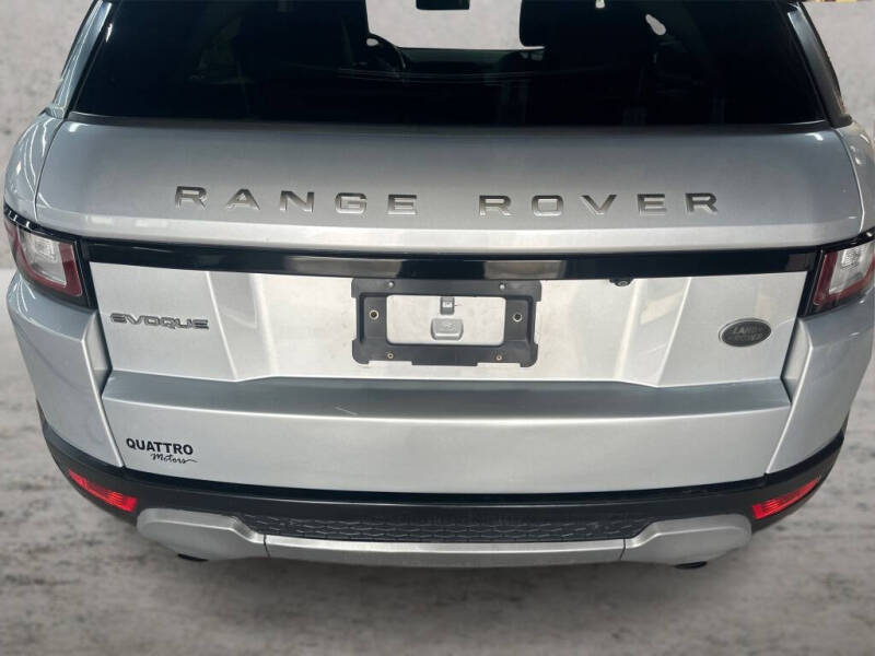2018 Land Rover Range Rover Evoque SE