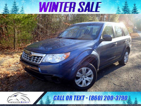 2012 Subaru Forester for sale at EAGLEVILLE MOTORS LLC in Storrs Mansfield CT