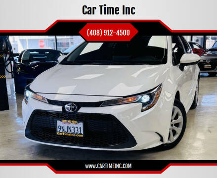 2021 Toyota Corolla for sale at Car Time Inc in San Jose CA